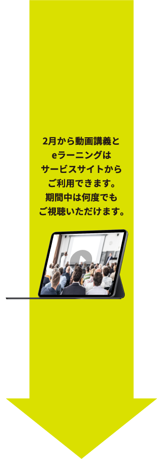 1次検定コース（動画講義＋eラーニング）