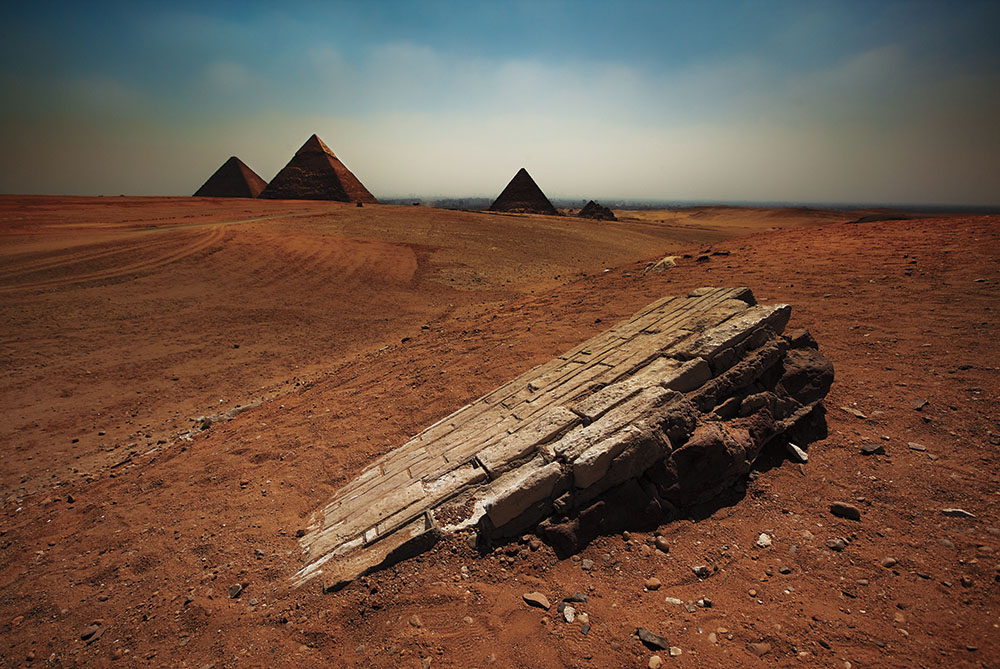 ピラミッド建造の新事実